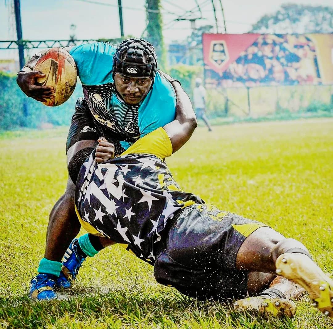 A grateful Ugandan rugby player protected by the foundation's medical insurance